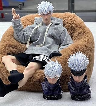 呪術廻戦 五条悟 フィギュア PVC製品 ガレージキット Amazon | 五条悟 カウチ フィギュア ガレージキット 呪術廻戦